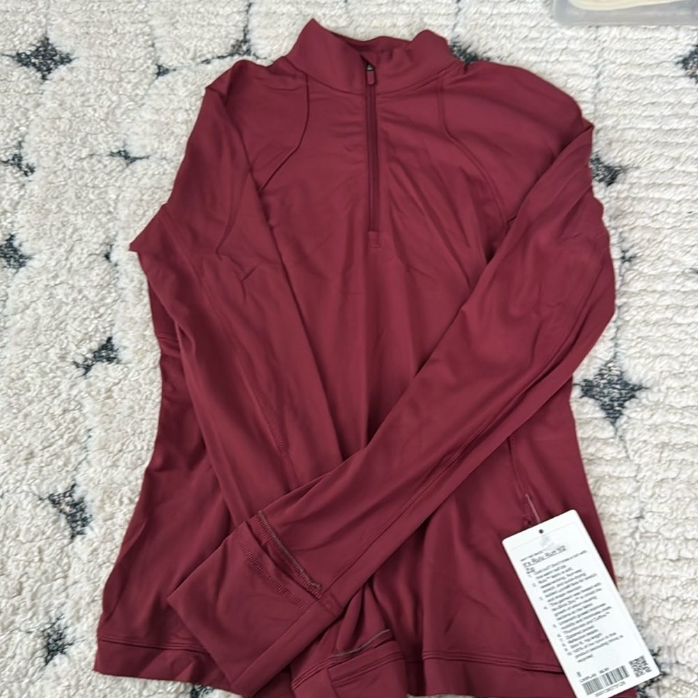 Lululemon it’s rulu run 1/2 zip